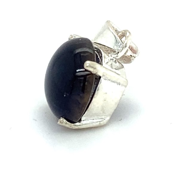 Iolite 3.65ct Platinum Solid 925 Silver Pendant - Picture 5 of 6